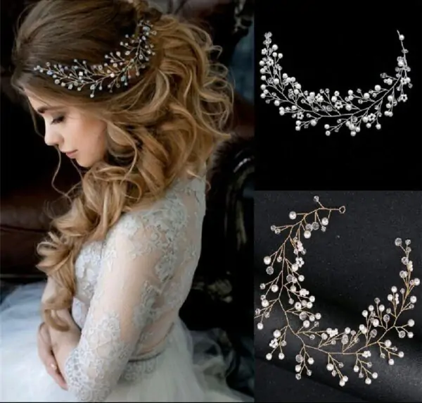 Tocado Juliana - Plateado - Imagen 3